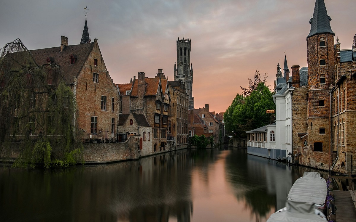 Esti hangulatkép a régi Brugge-ből (illusztráció)