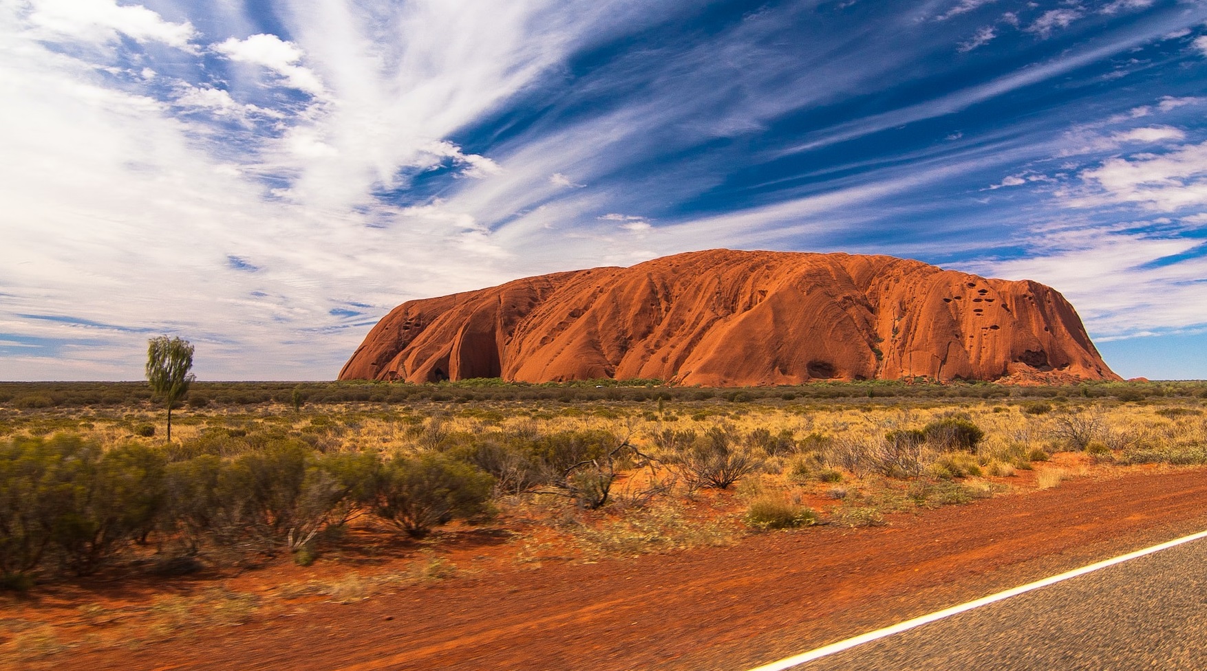 Az Uluru (vagy Ayers-szikla), Ausztrália egyik jelképe